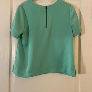 The Limited Teal Crop Top Size Small